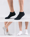 100% Cotton Men's Summer Breathable No-Show Socks – High Quality