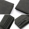 Men's Wallet with Multi-card Slots - Fashionable Folding Large-capacity Coin Purse, PU Leather Short Wallet