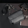 Men's Waist Bag - Casual Messenger, Fashion Chest Bag, Crossbody Pack, Small Sling Bag