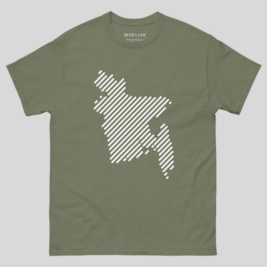 Roots And Routes Country Map T-Shirt
